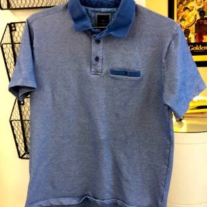 Men’s crew neck polo